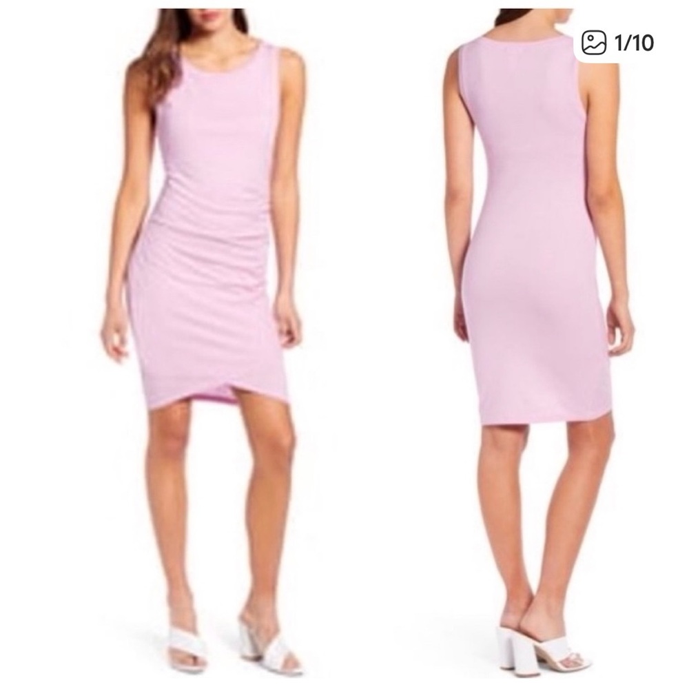 Leith Ruched Tank Dress 💗💜